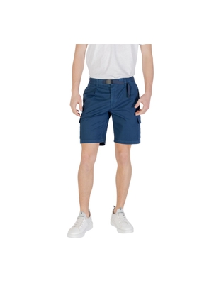 Hugo Boss Blue Cotton Bermuda - W32