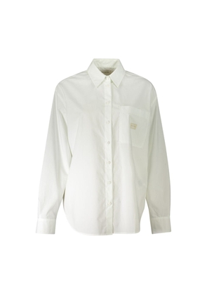 Calvin Klein White Cotton Shirt - S