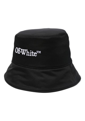 Bookish logo-embroidered hat - M BLACK/WHITE