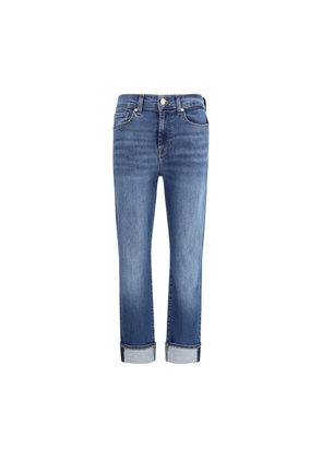 7FOR Relaxed Skinny Jeans - W25