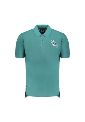 Gianmarco Venturi Green Cotton Polo Shirt - L