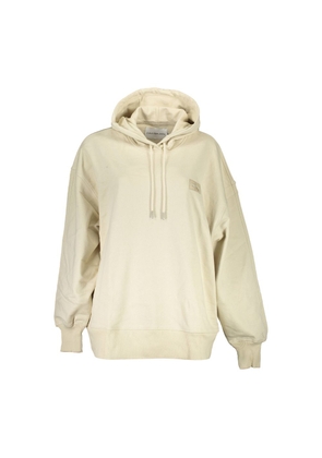 Calvin Klein Beige Cotton Sweatshirt - L