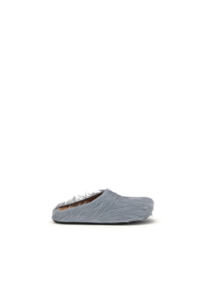 Marni Light Blue Rubber Mules - EU40/US7