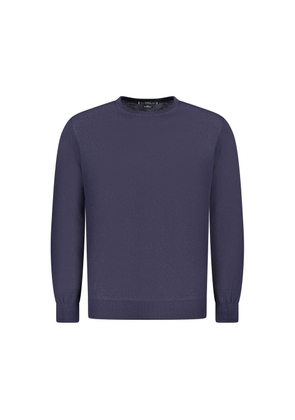 Blue Wool Sweater - M