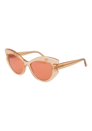 Orange Unisex Sunglasses