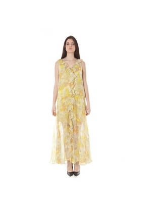 Yellow Polyester Dress - 44