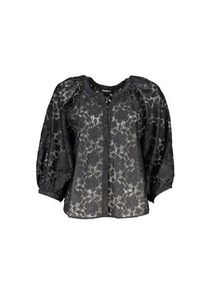 Desigual Black Polyester Shirt - S