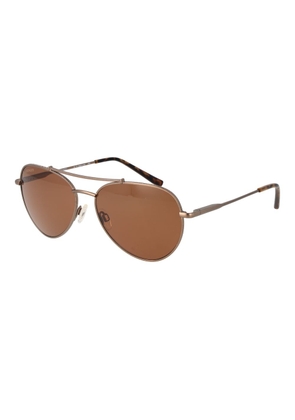 Brown Unisex Sunglasses