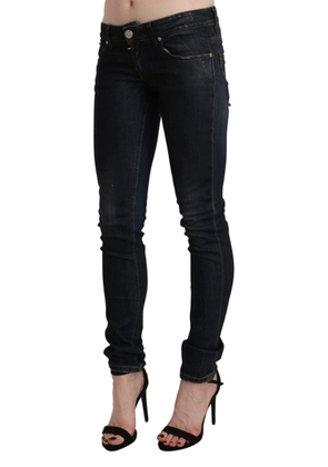 Acht  Washed Low Waist Skinny Denim Jeans - W26