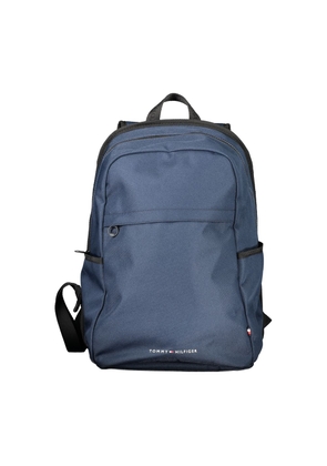 Blue Polyester Backpack