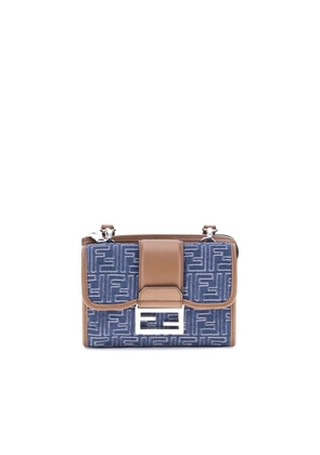 Baguette denim Shoulder Bag