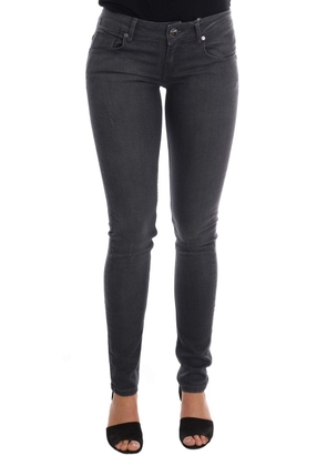 Acht Gray Cotton Slim Fit Denim Jeans - W26