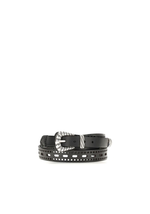 Etro Leather Belt - 75 cm / 30 Inches