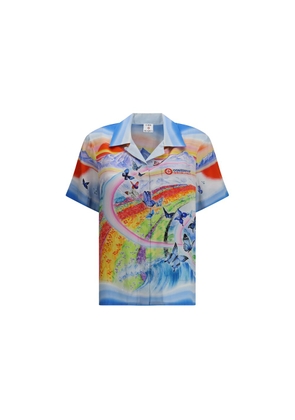 Teacher Butterfly Landscape short sleeves Shirt - L