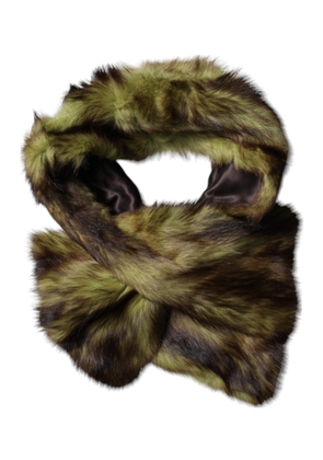 Multicolor Fur Shawl Neck Wrap Cover Collar Scarf