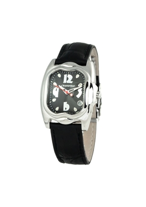 Black Leather Watch
