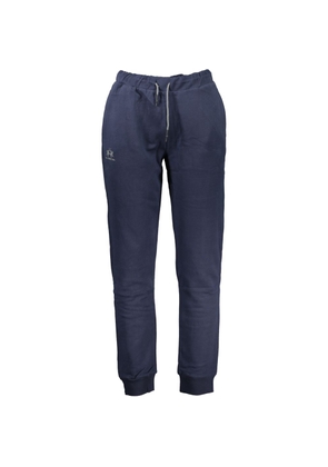La Martina Blue Cotton Pant - M