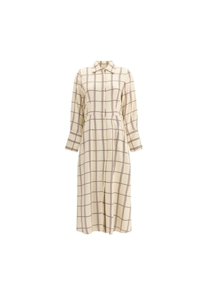 Checked midi Dress - 1