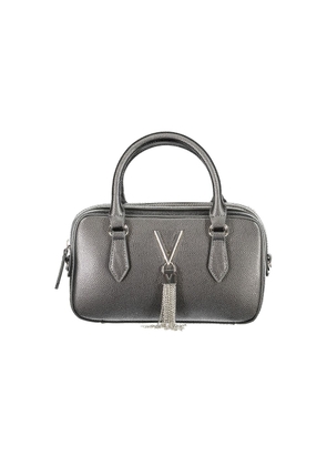 Gray Polyethylene Handbag