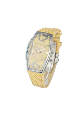 Yellow Leather Watch