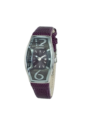 Purple Leather Watch