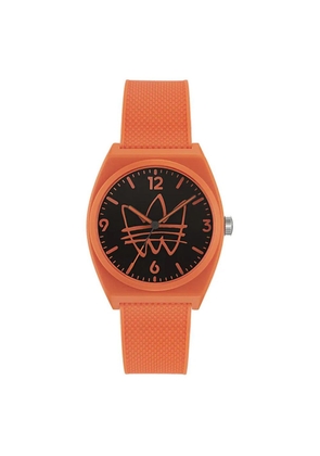Orange Silicone Watch