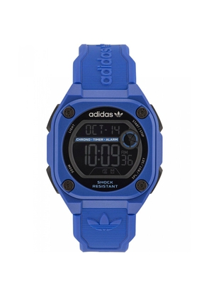 Blue Silicone Watch