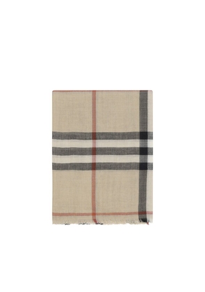 Burberry Brown Silk Scarf
