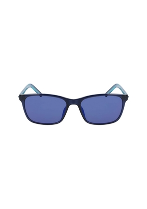 Blue Injected Sunglasses