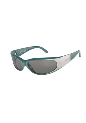 Green Resin Sunglasses