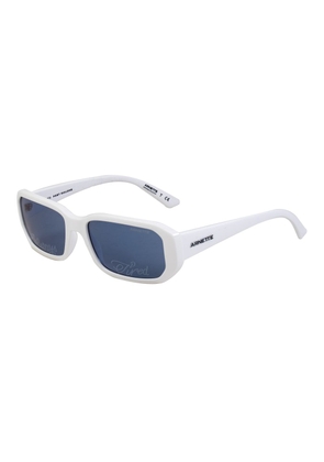 White Resin Sunglasses