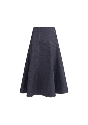 Denim midi Skirt - 27