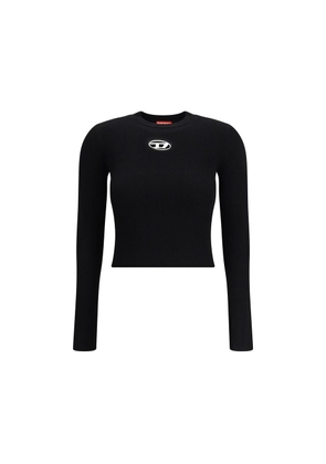 Diesel Black Viscose Shirt - S