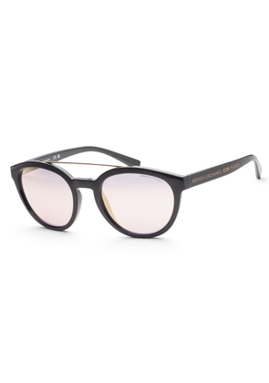 Armani Exchange Black Resin Sunglasses