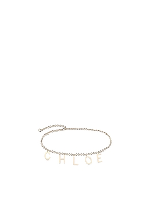 Chloé Gold Metal High-Waist Belt - UNI