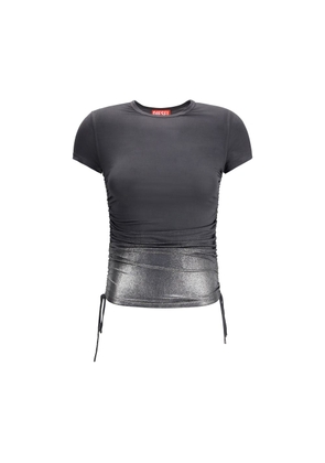 Diesel Gray Acetate Clothing - S