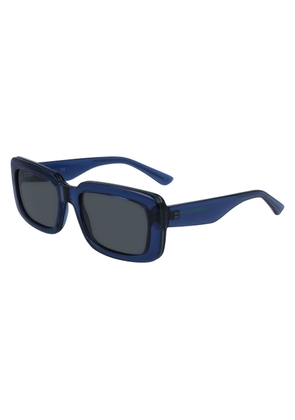 Blue Injected Sunglasses