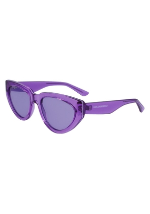 Purple Injected Sunglasses
