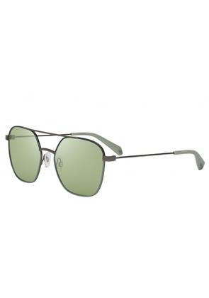Green Metal Sunglasses
