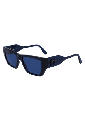 Karl Lagerfeld Blue Injected Sunglasses