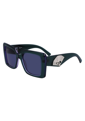 Karl Lagerfeld Purple Acetate Sunglasses