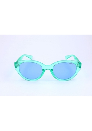Blue Polycarbonate Sunglasses