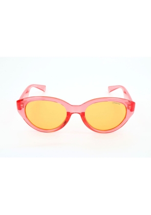 Pink Polycarbonate Sunglasses