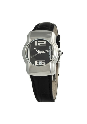 Black Leather Watch