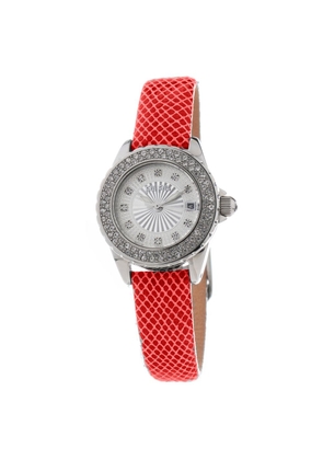 Red Leather Watch