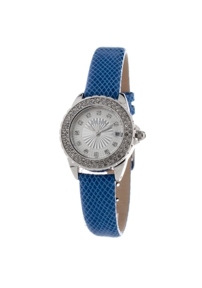 Blue Leather Watch