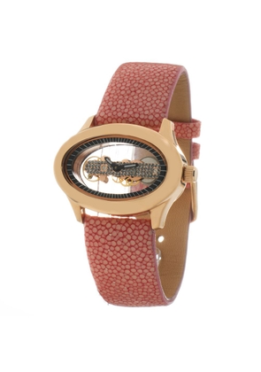 Multicolor Leather Watch