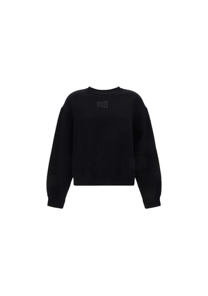 Alexander Wang Black Cotton Sweatshirt - M