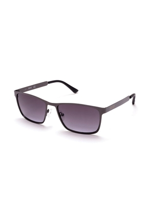 Gray Metal Sunglasses