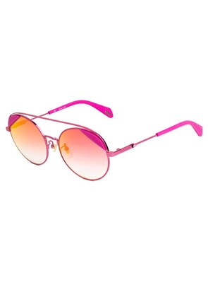 Pink Metal Sunglasses